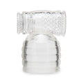 LE WAND CLEAR MALE MASTURBATOR WAND ATTACHMENT