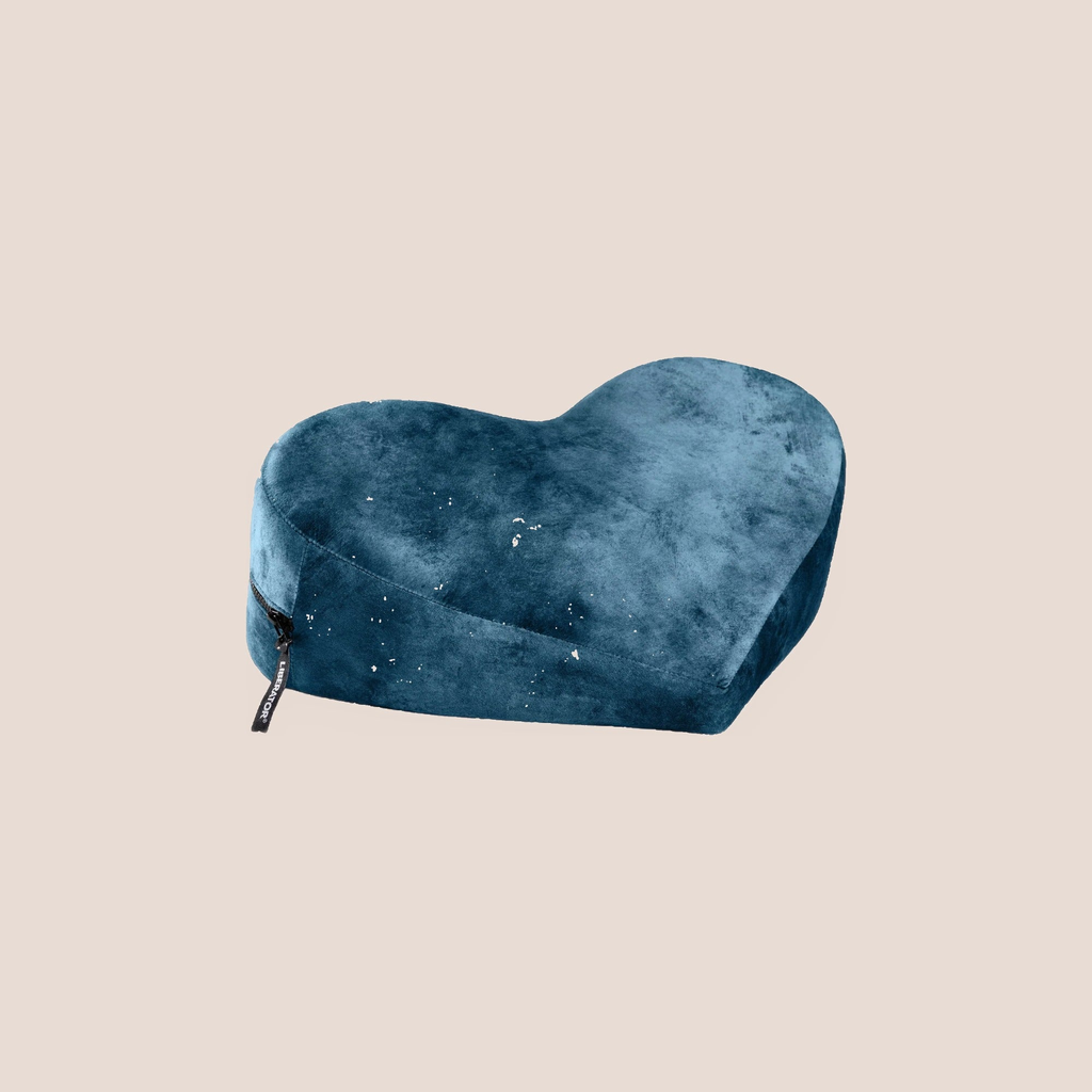Bathed — intimacy support furniture on a warm blush background