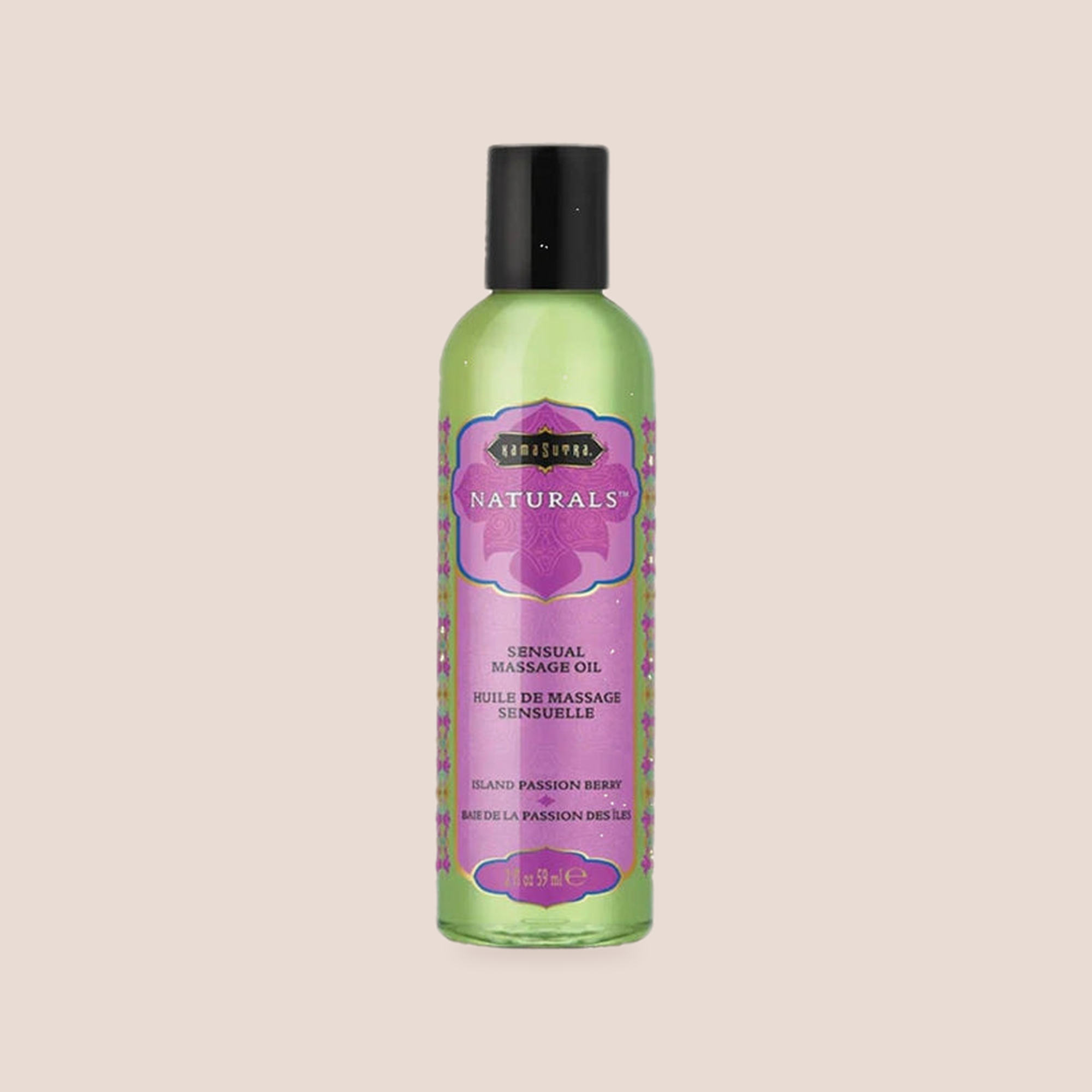Drenched — intimate wellness piece on a warm blush background
