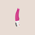 Energized — intimate massager on a warm blush background
