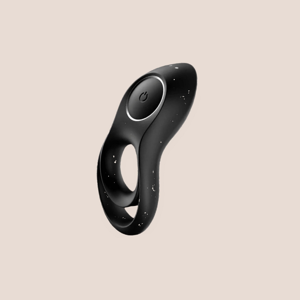Enthralled — intimate massager on a warm blush background