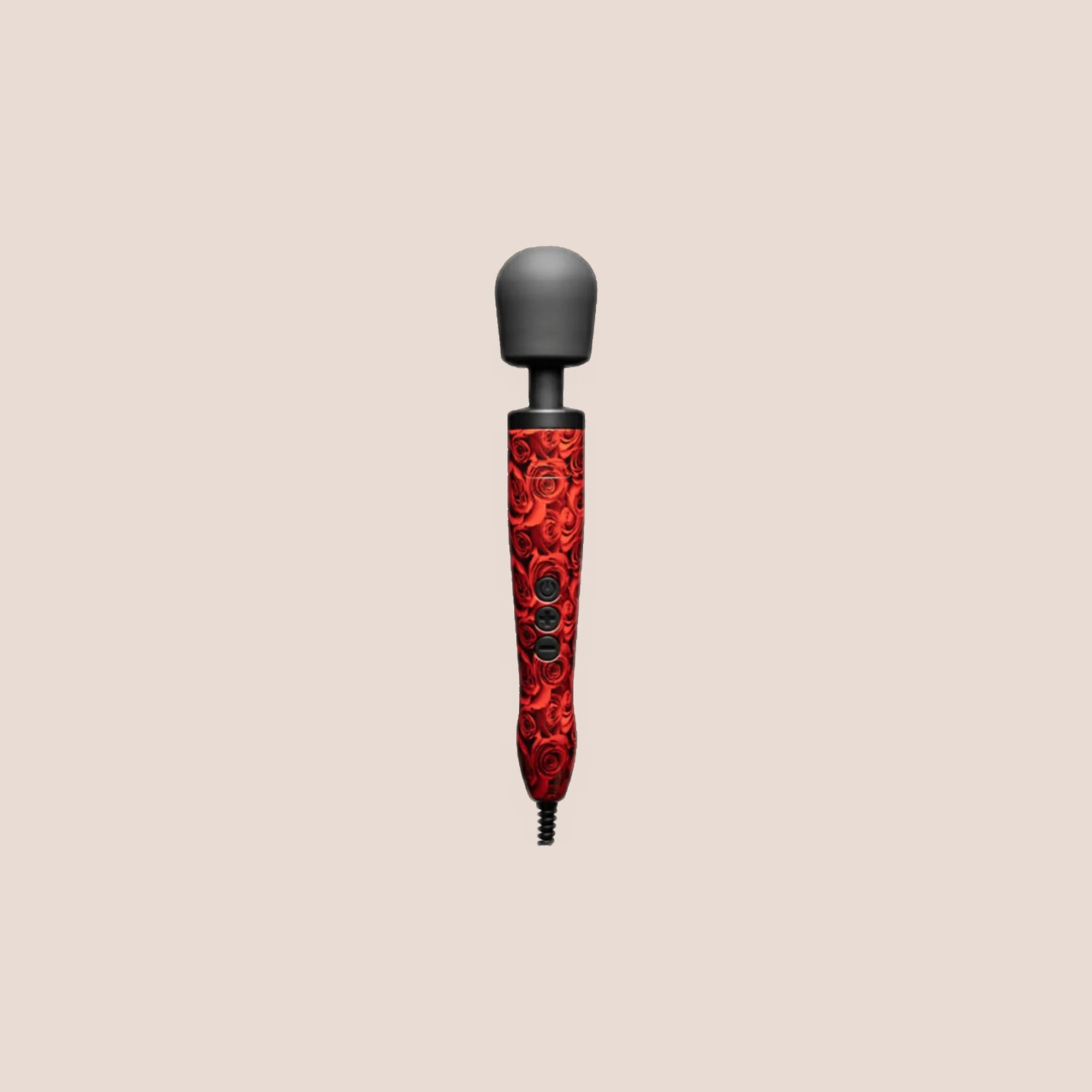 Flourish — intimate massager on a warm blush background
