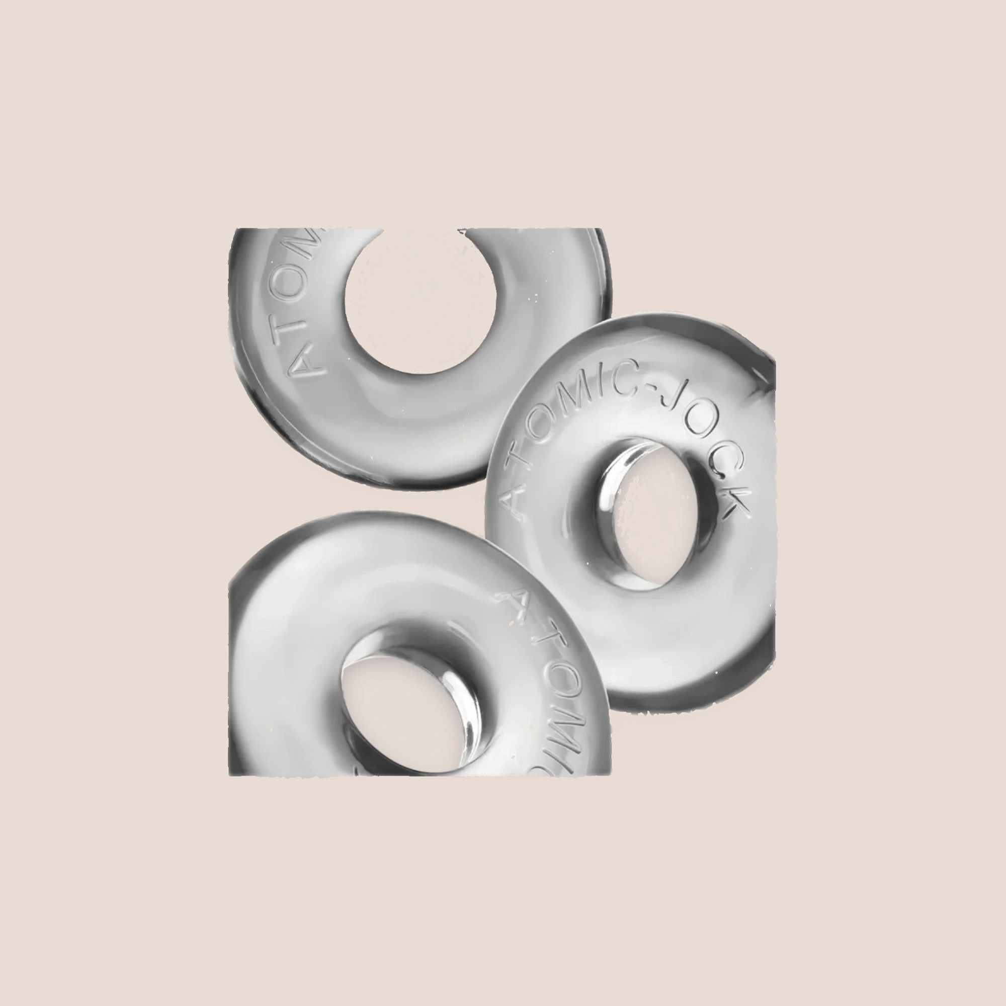 Frolicsome — intimate piece for him on a warm blush background