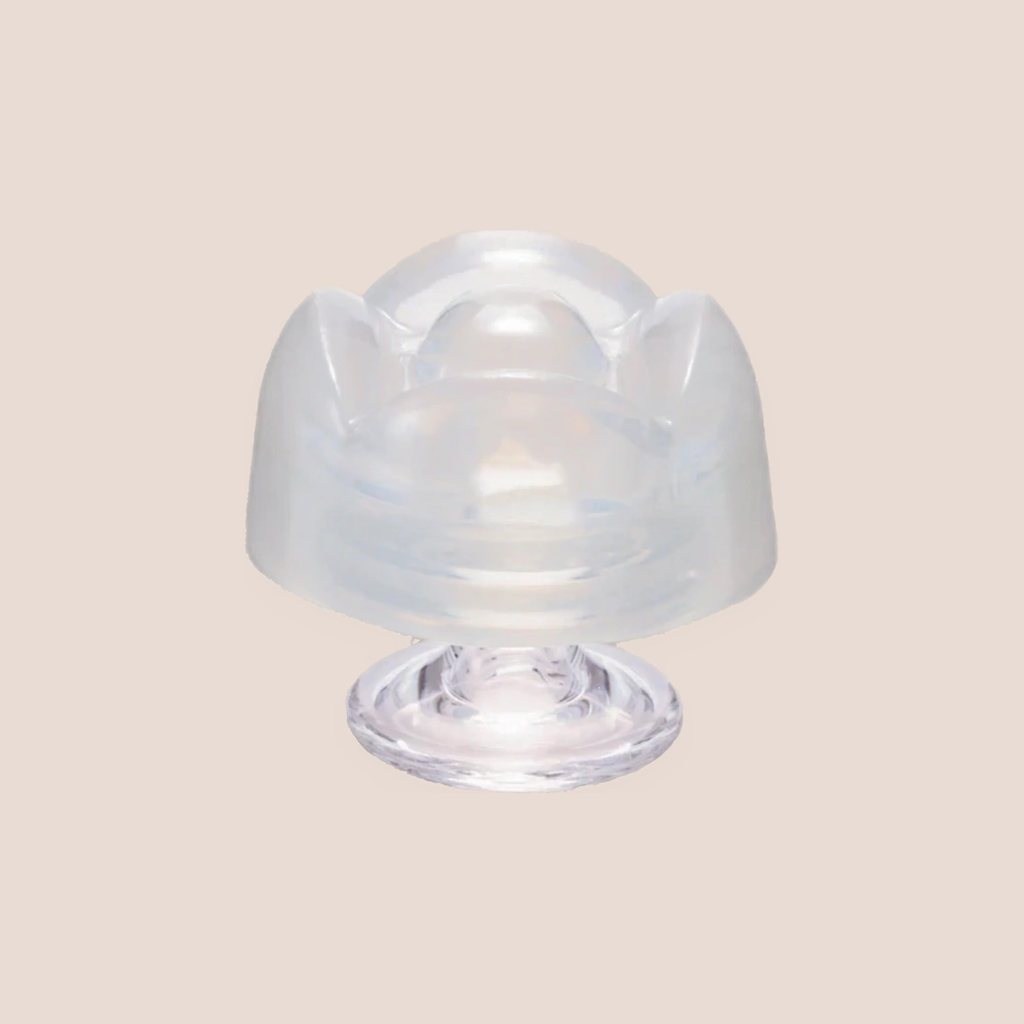 Grace — intimate glide on a warm blush background