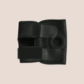 Nimble — harness piece on a warm blush background