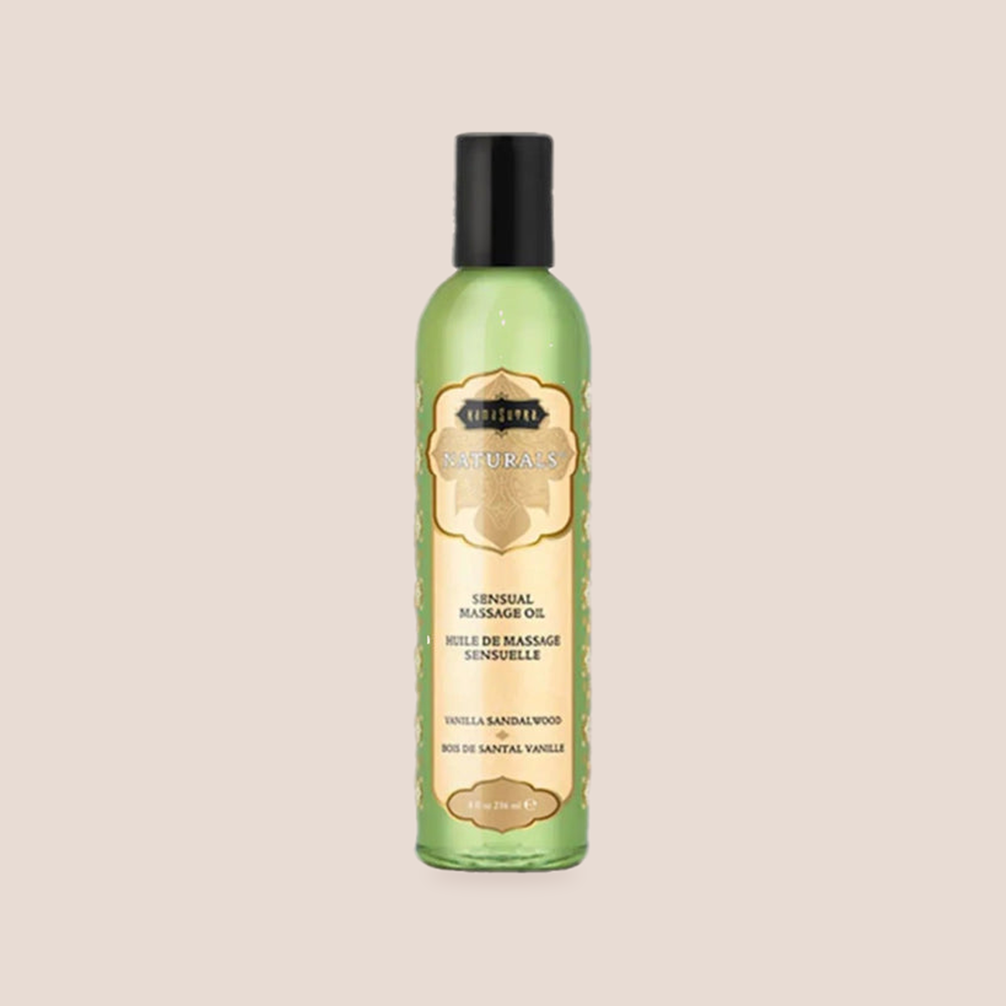 Pamper — intimate glide on a warm blush background