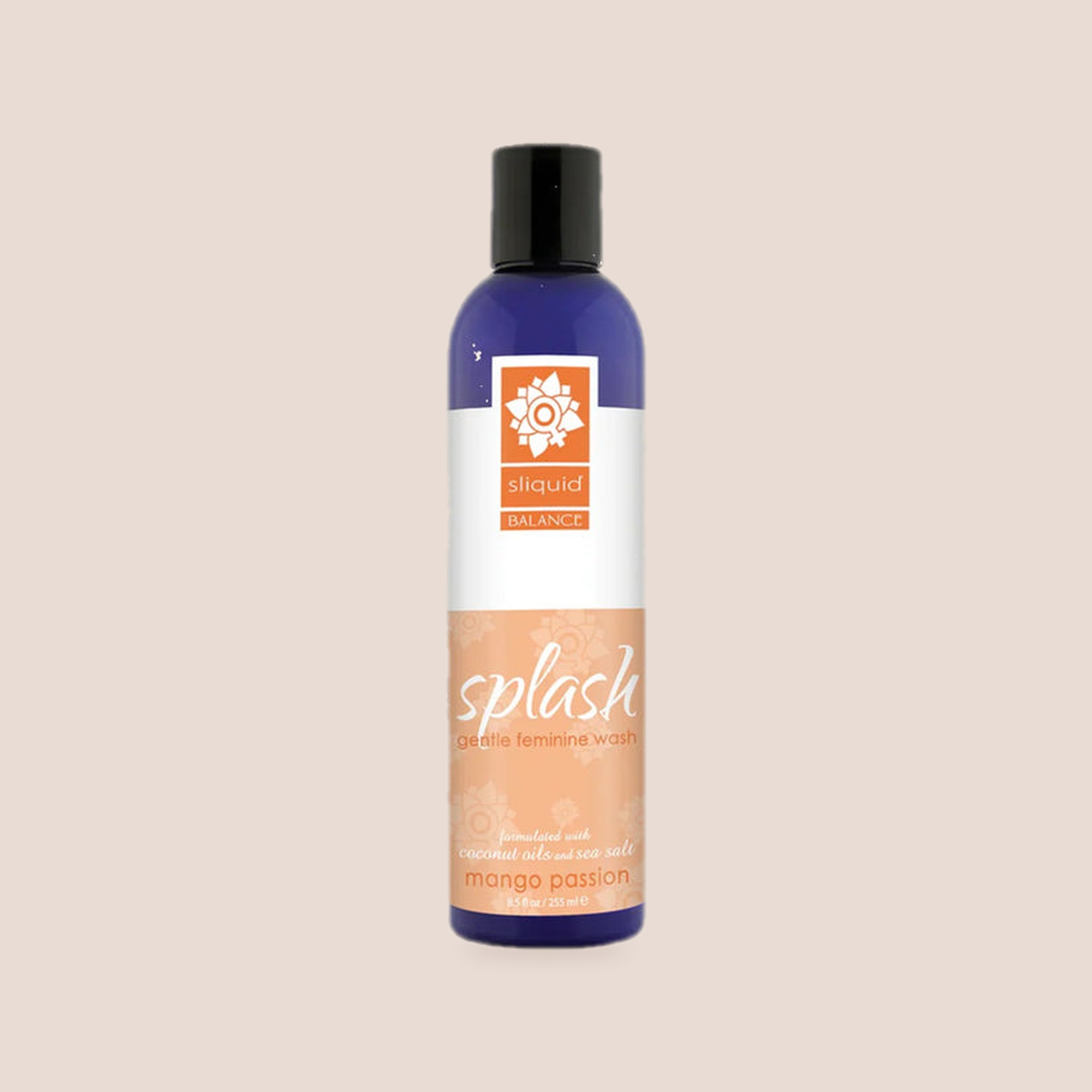 Cleansing — intimate glide on a warm blush background