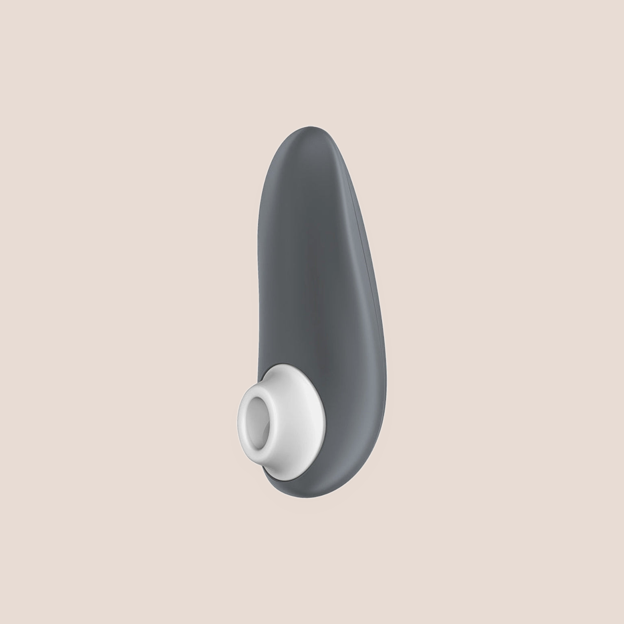Received — intimate massager on a warm blush background