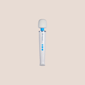 Recharged — intimate massager on a warm blush background