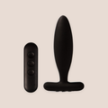 Ripening — weighted intimate plug on a warm blush background