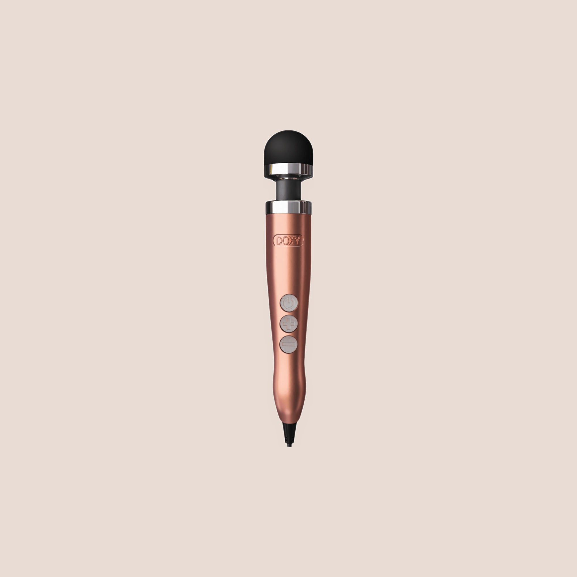 Rosy — intimate massager on a warm blush background