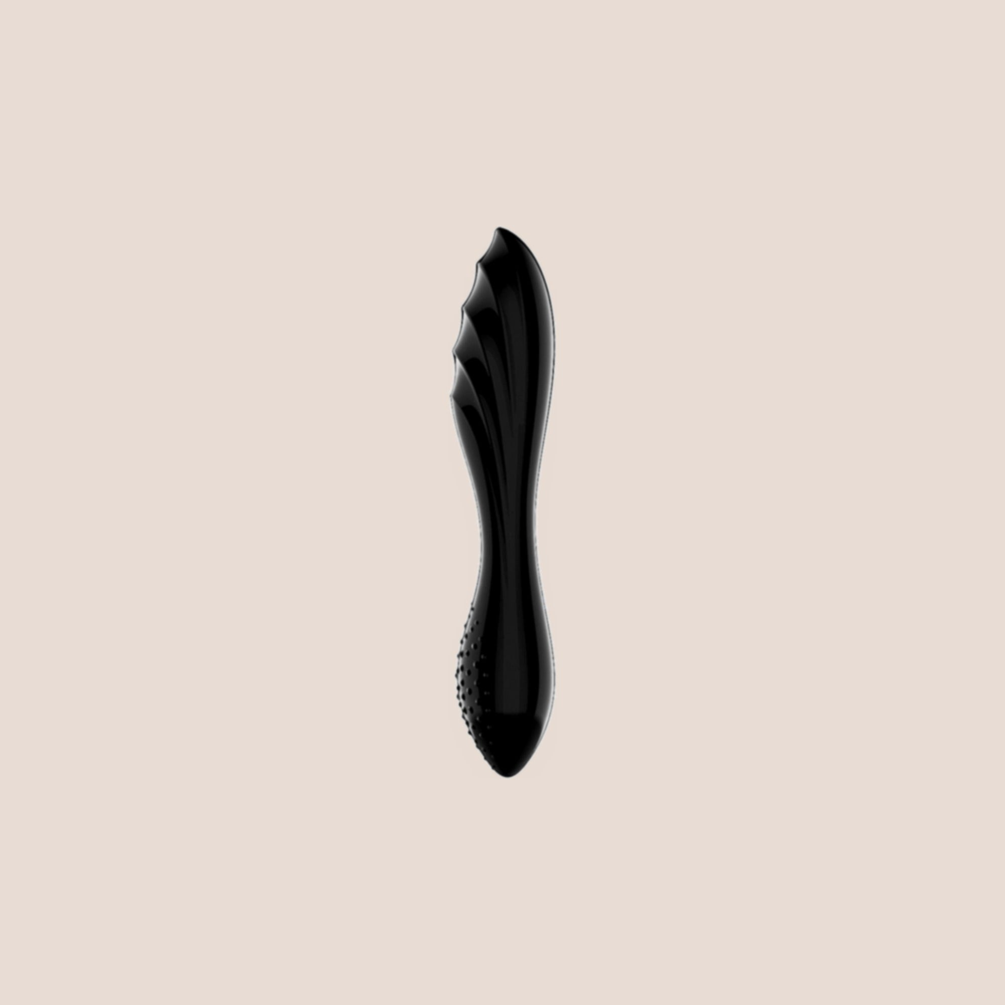 Cooled — sculpted intimate form on a warm blush background