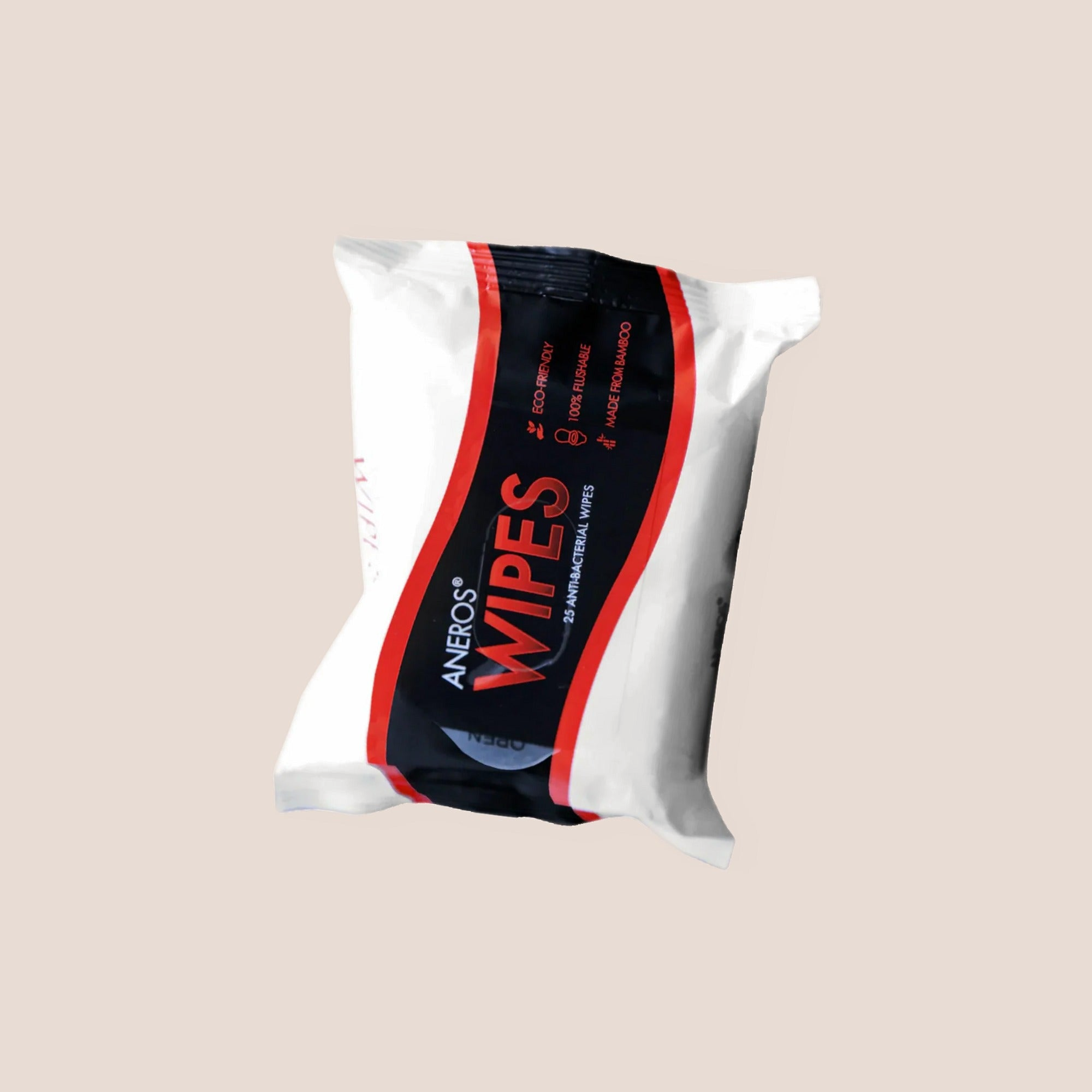Immaculate — intimate accessory on a warm blush background