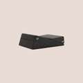 Yielded — intimacy support furniture on a warm blush background